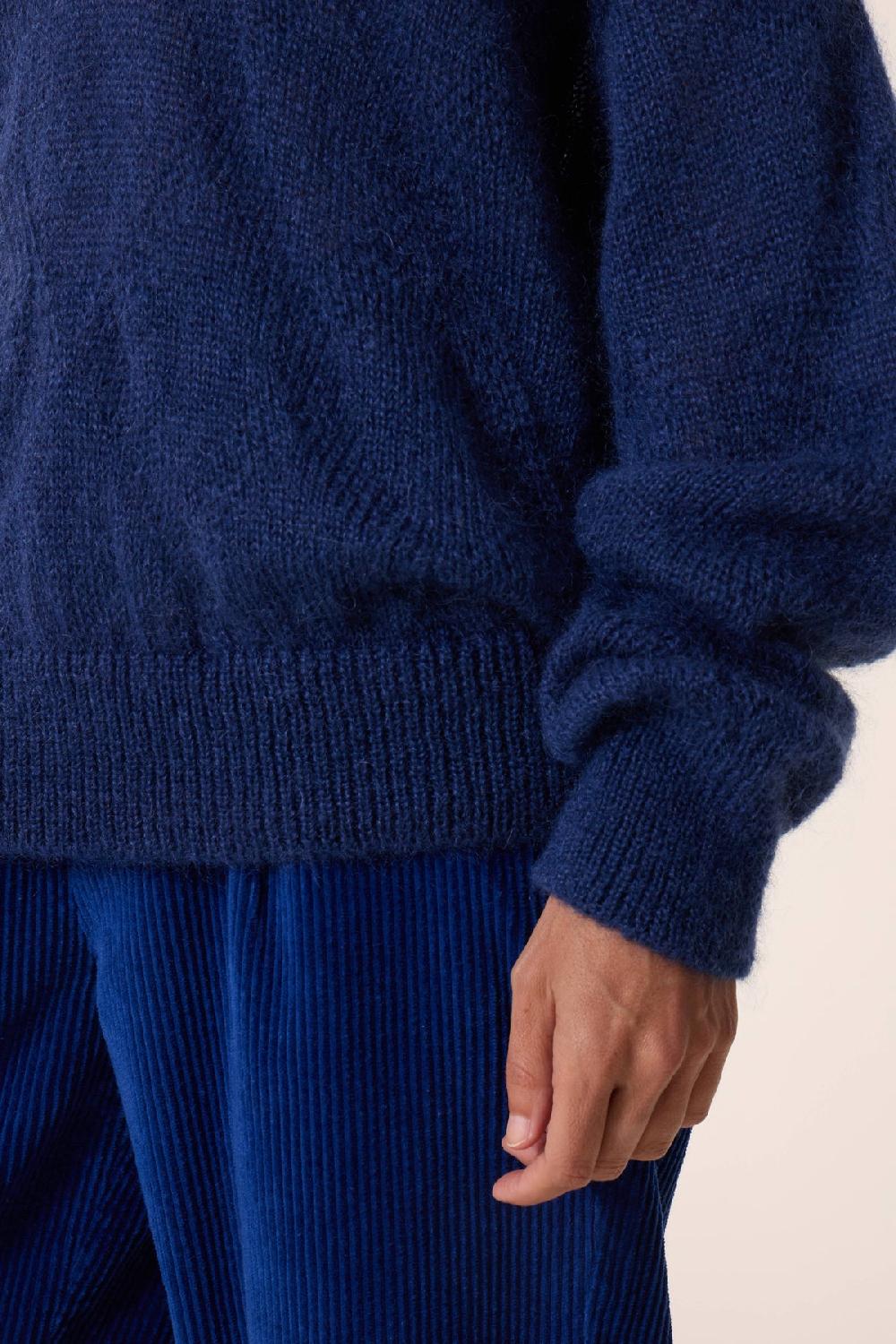 Leon & Harper Pull Malili PLN Navy