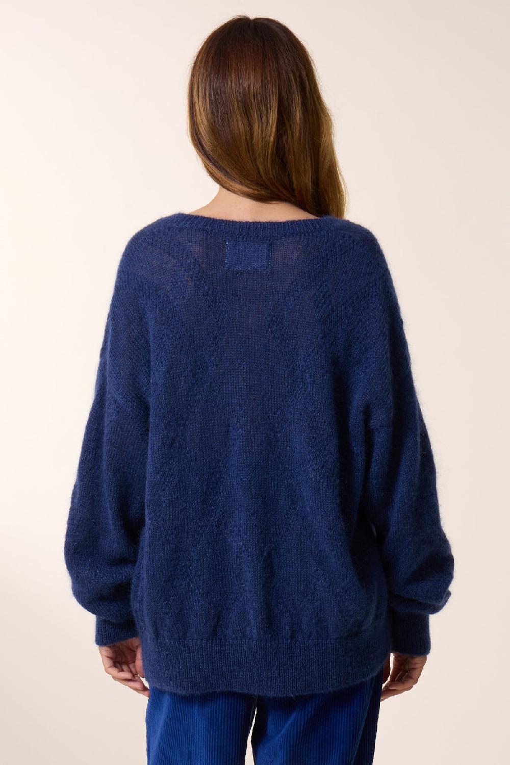 Leon & Harper Pull Malili PLN Navy