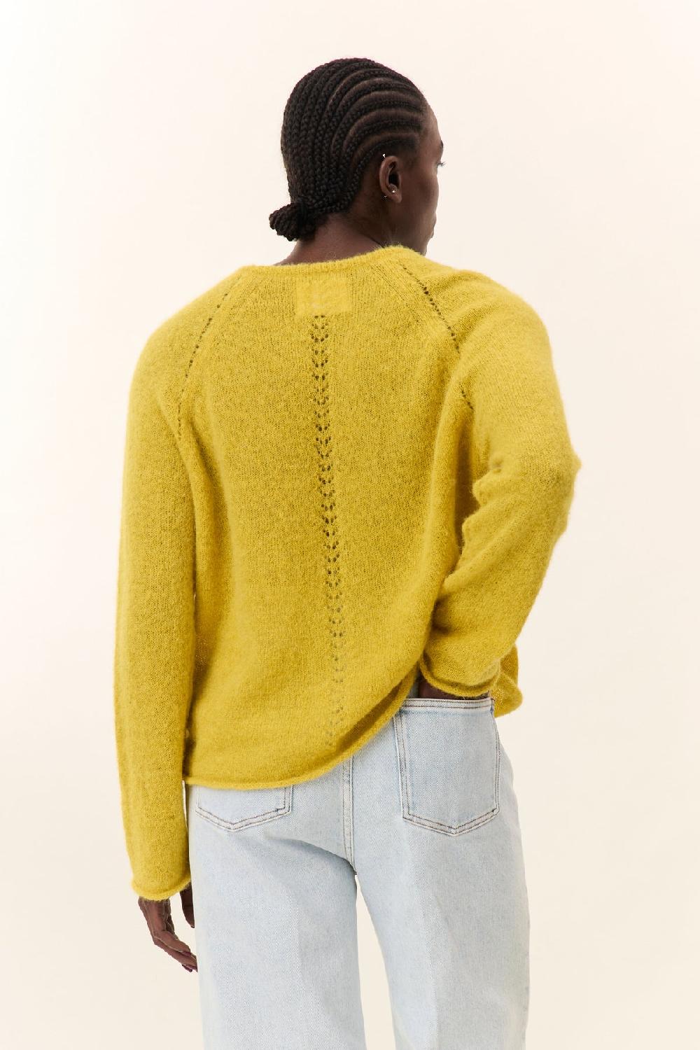 Leon & Harper Pull Margarit Plain Yellow