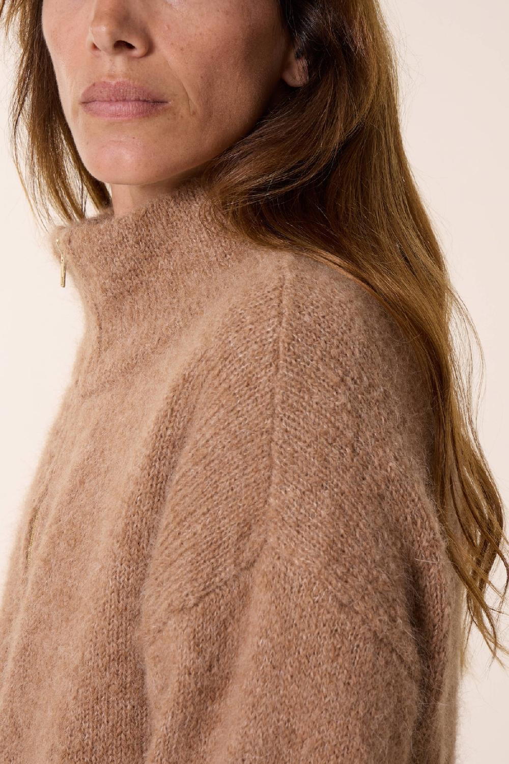 Leon & Harper Pull Marie PLN Beige