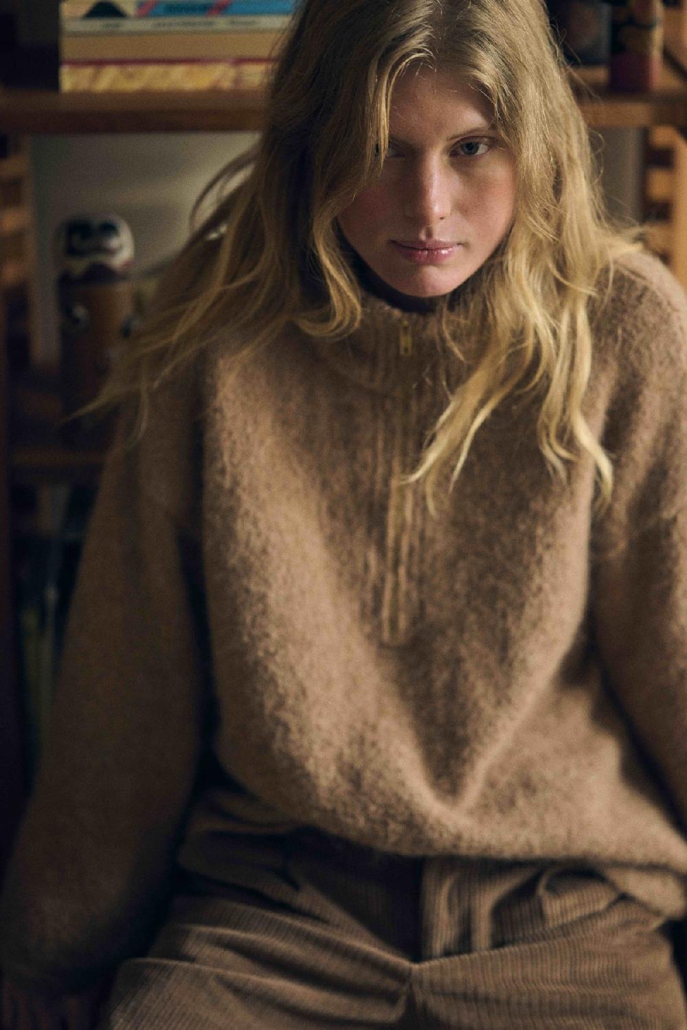 leon & harper Pull Marie PLN Beige