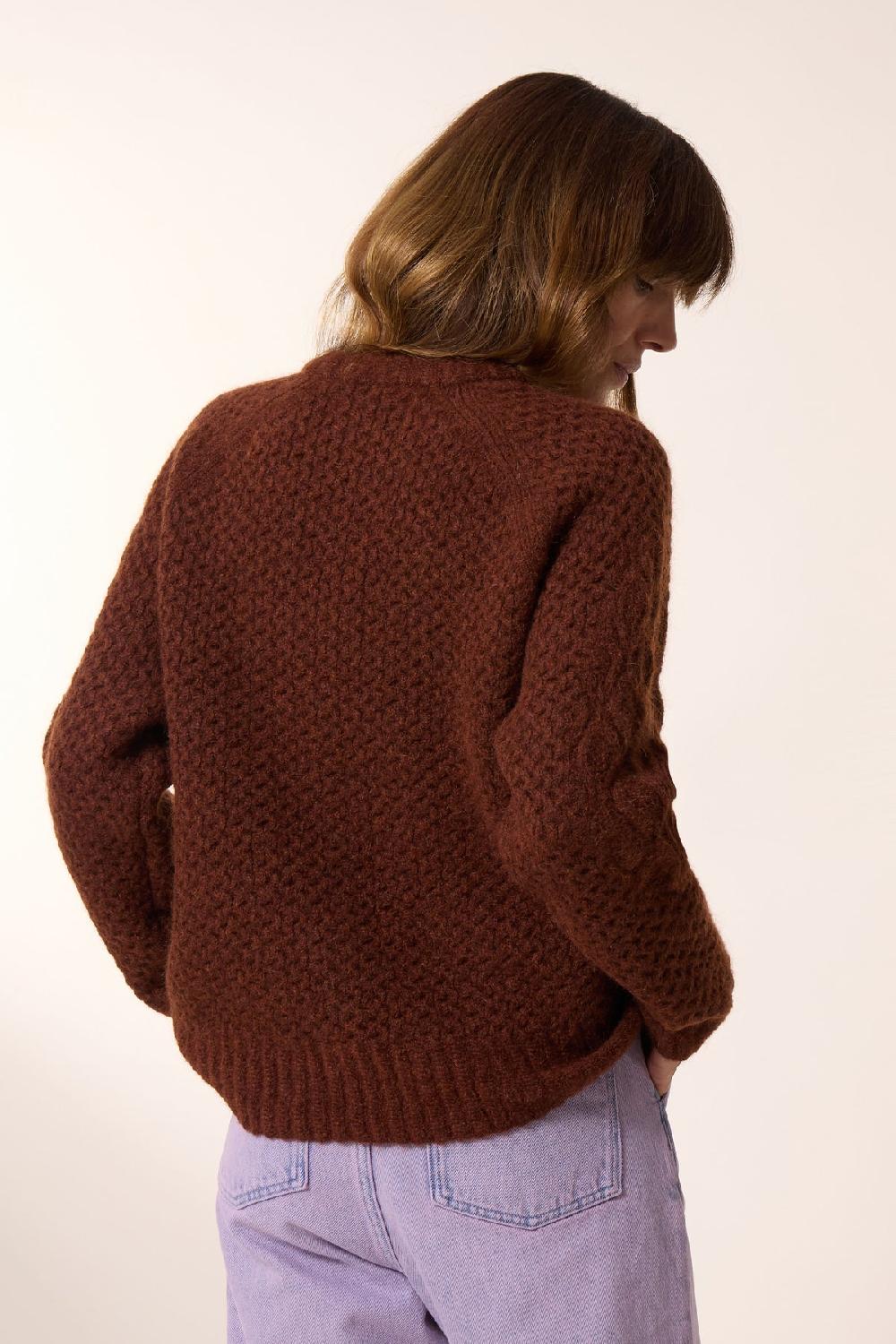 Leon & Harper Pull Marius CHN Brown