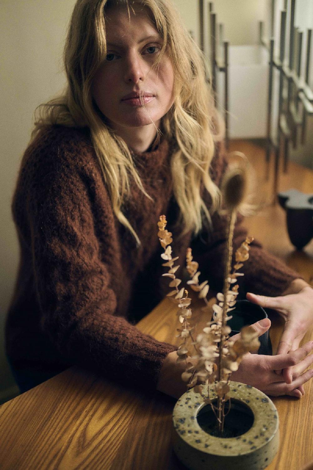 leon & harper Pull Marius CHN Brown