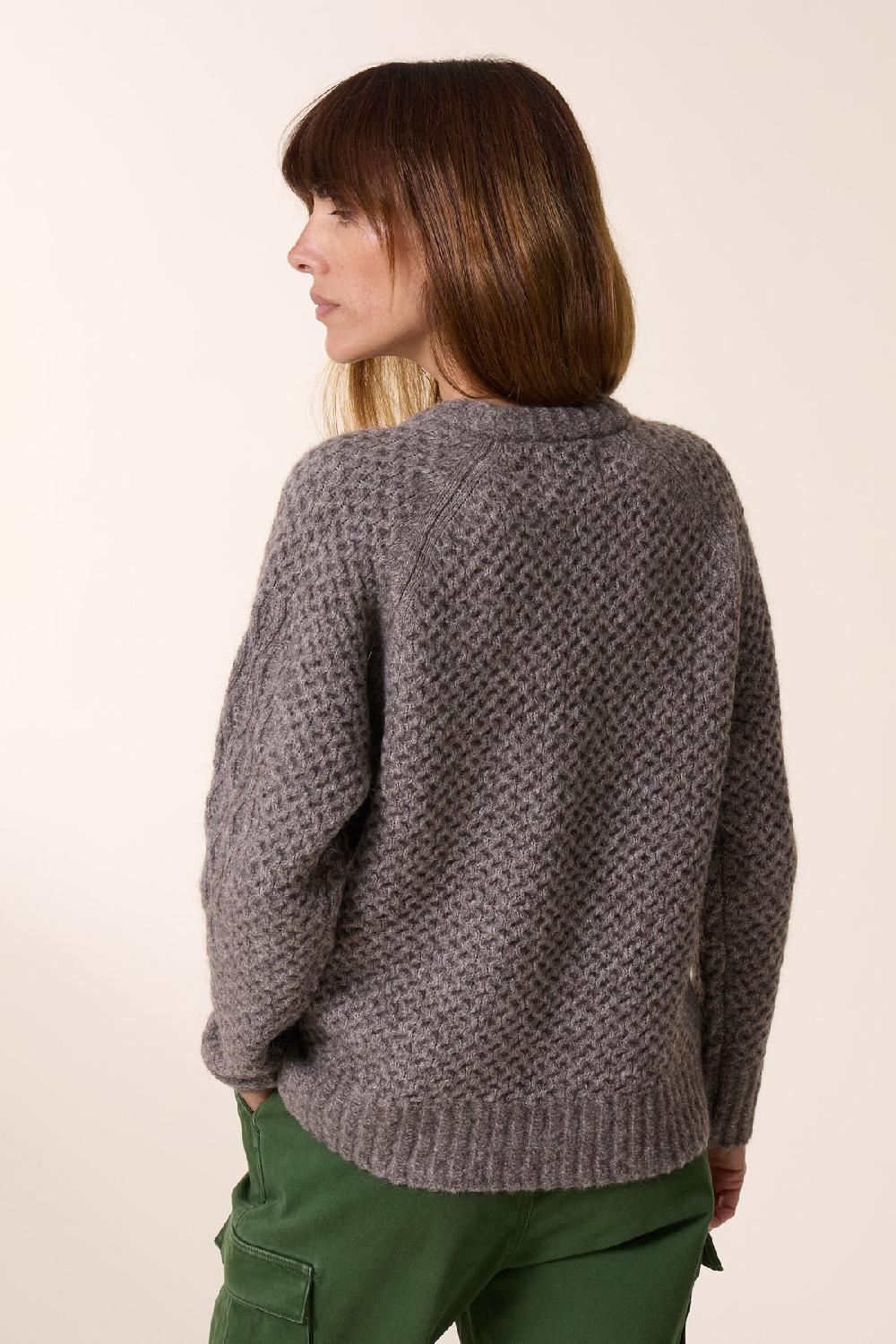 Leon & Harper Pull Marius CHN Grey