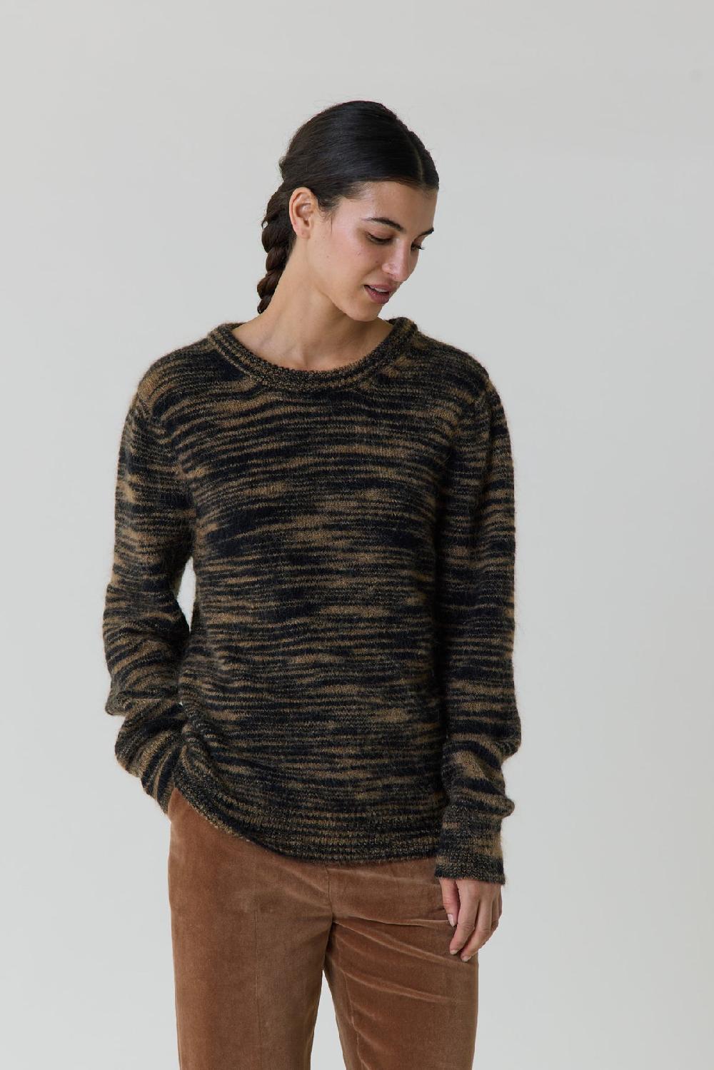 Leon & Harper Pull Mat Tiger Beige