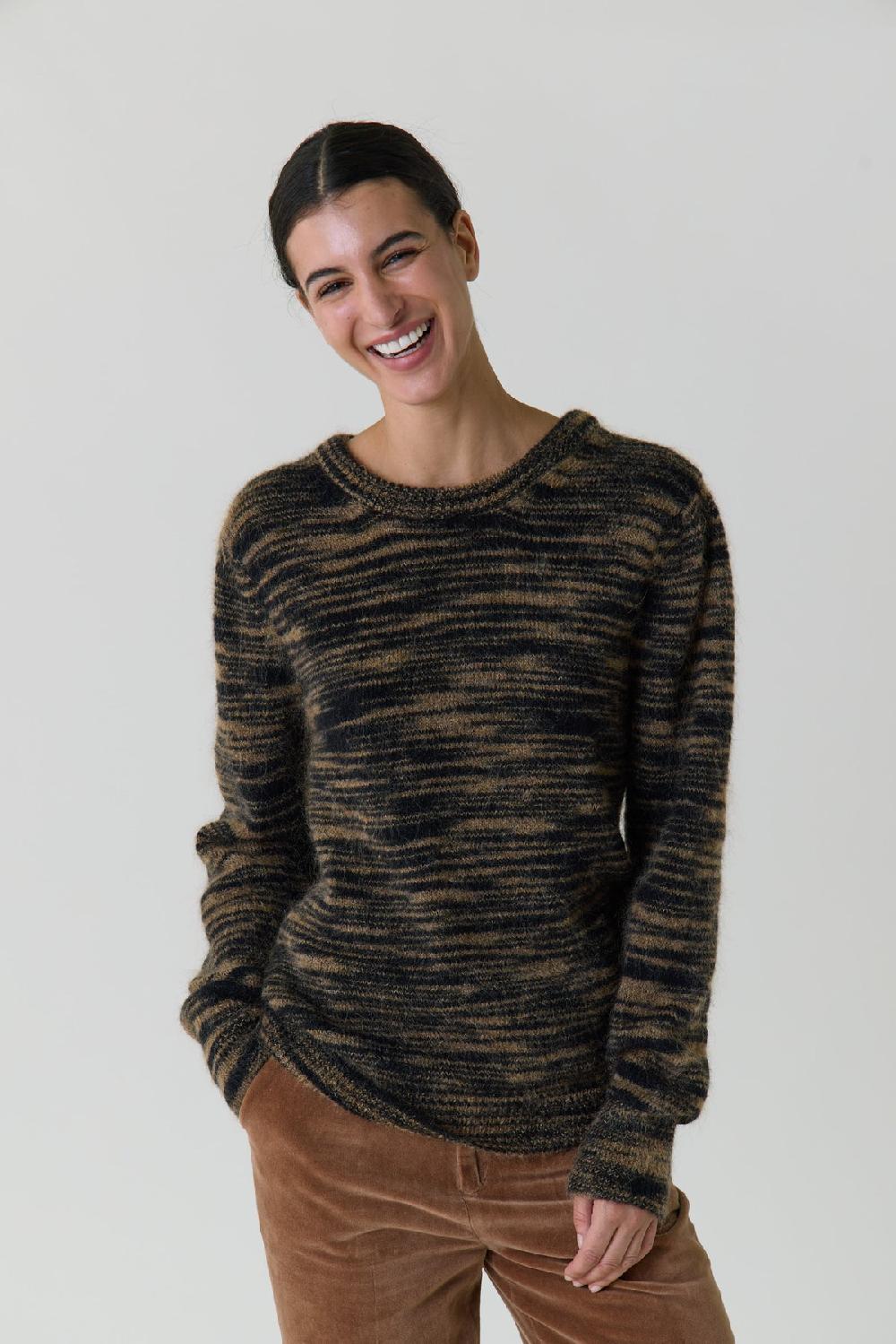 leon & harper Pull Mat Tiger Beige