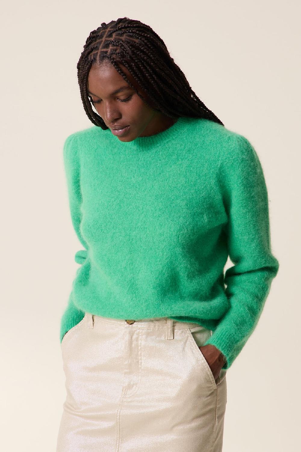 leon & harper Pull Mille PLN Green