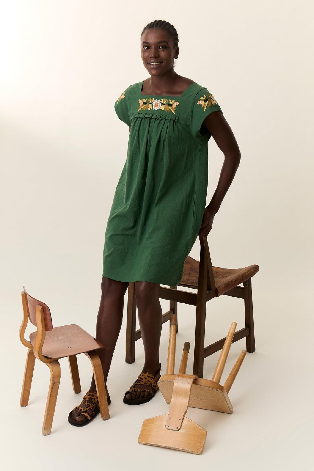 Leon & Harper Robe Raddix Brd Green