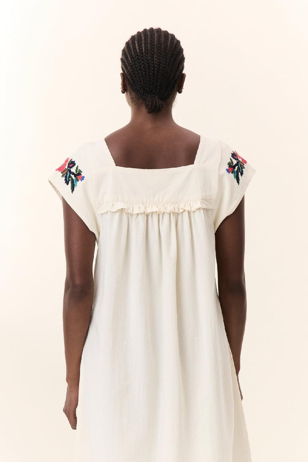 Leon & Harper Robe Raddix Brd Off White