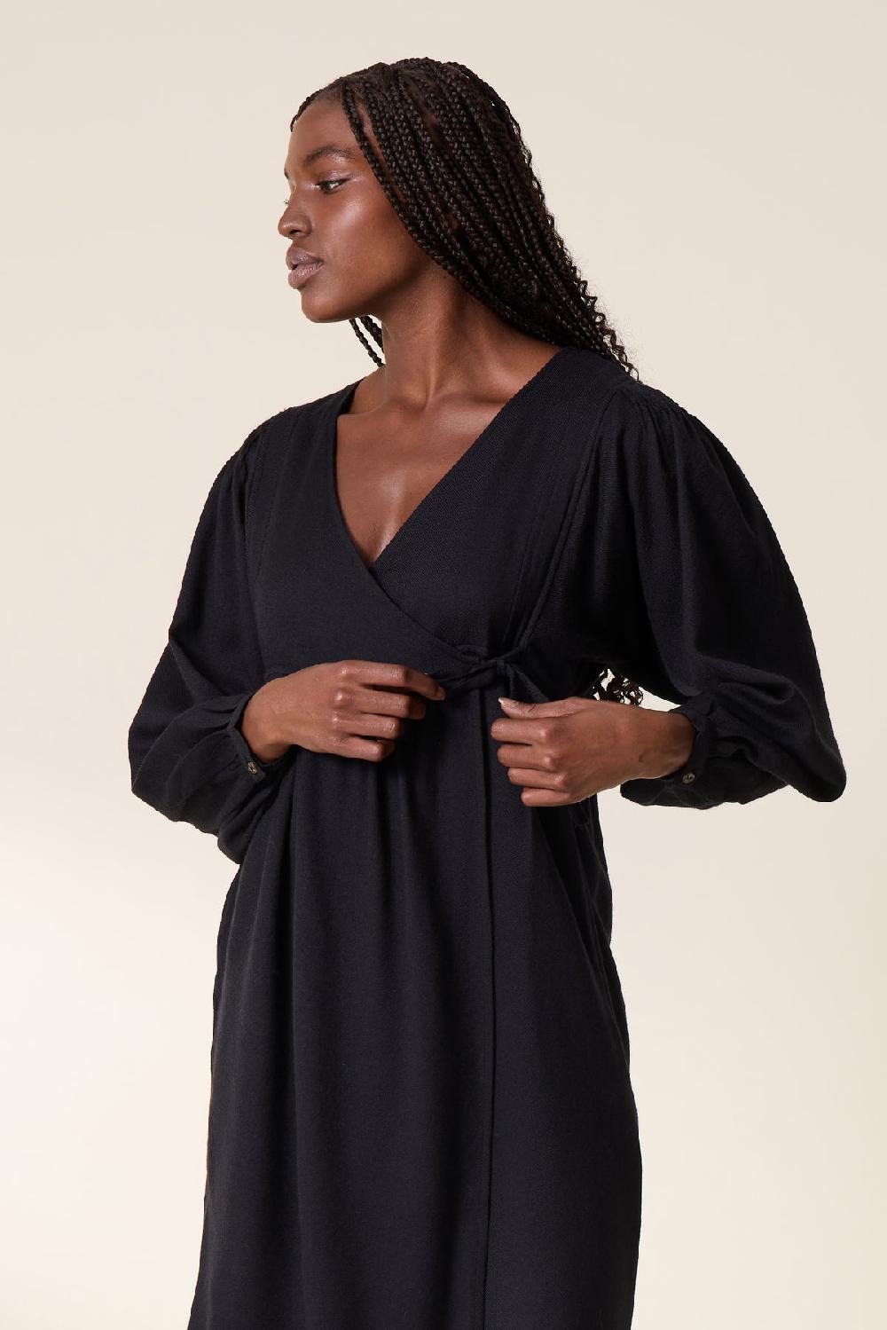 Leon & Harper Robe Rainie PLN Carbone