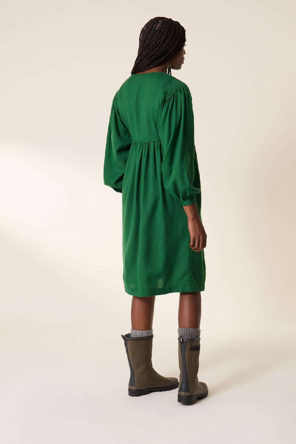 Leon & Harper Robe Rainie PLN Green