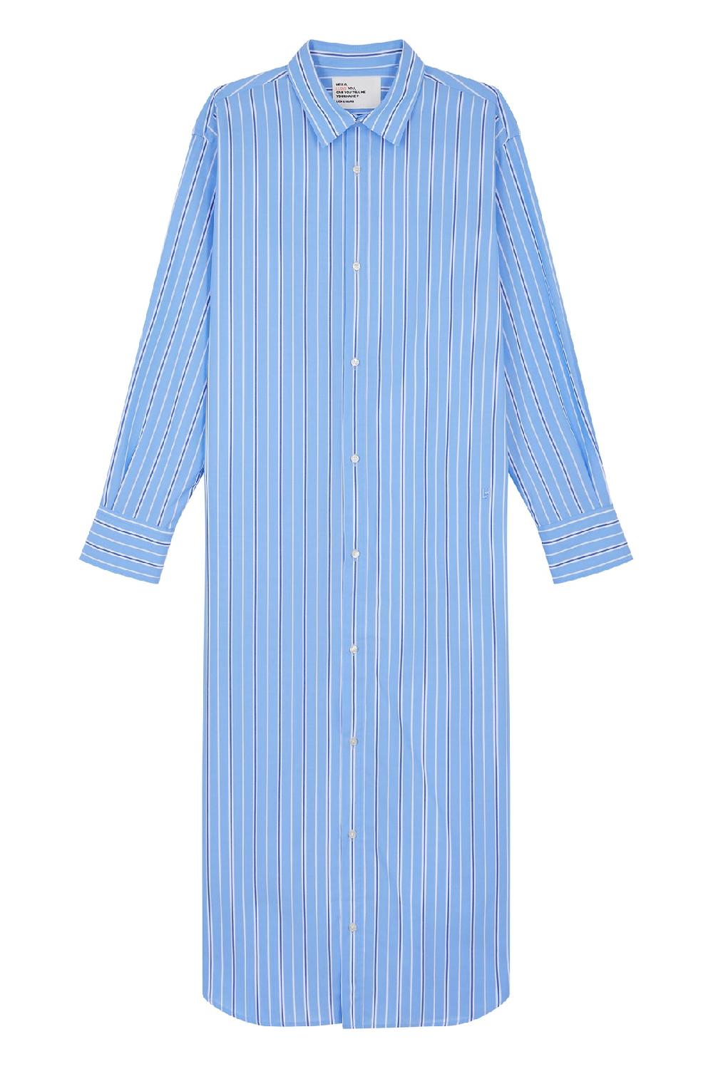 Leon & Harper Robe Ran Strp Blue