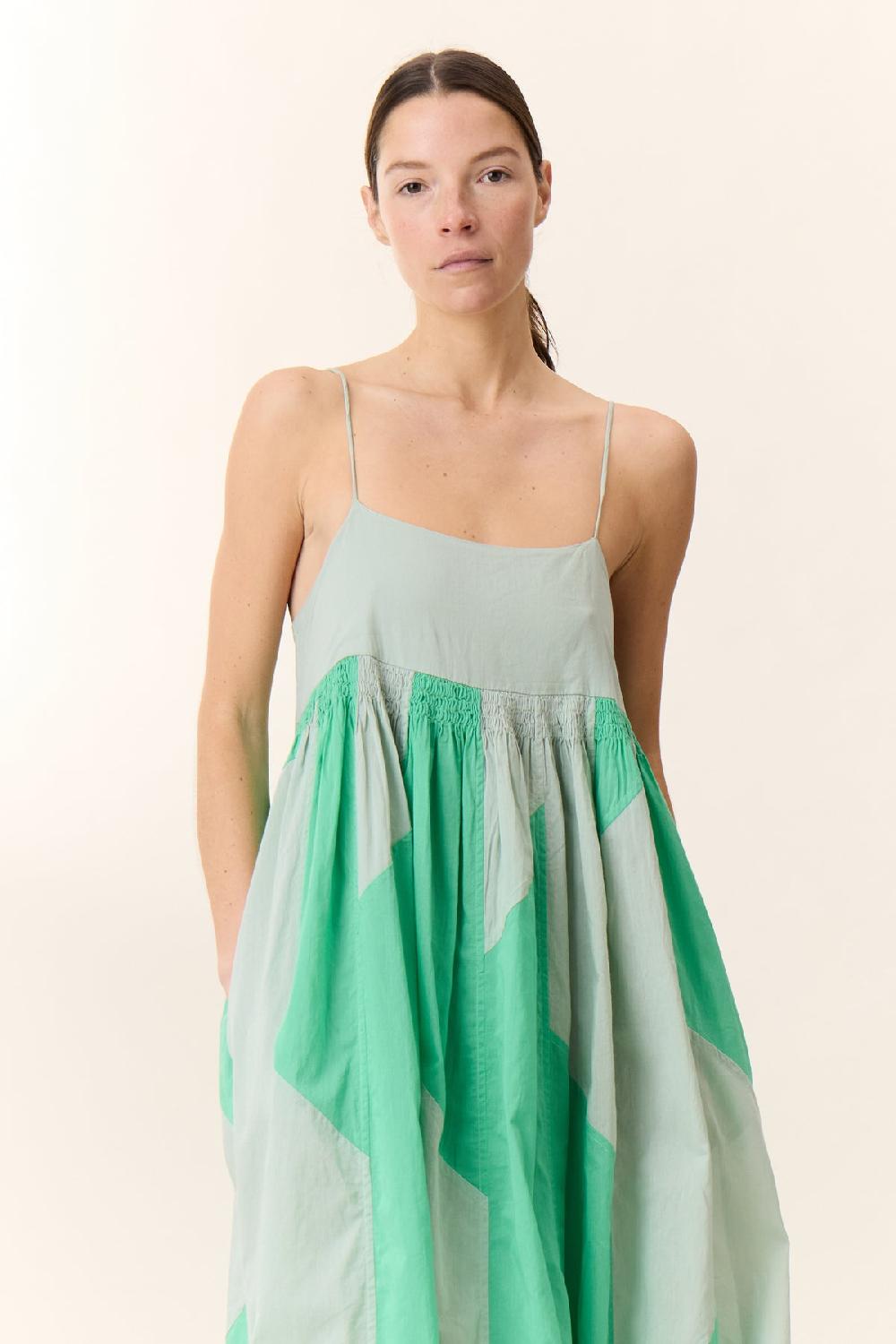 Leon & Harper Robe Raptor Patch Green