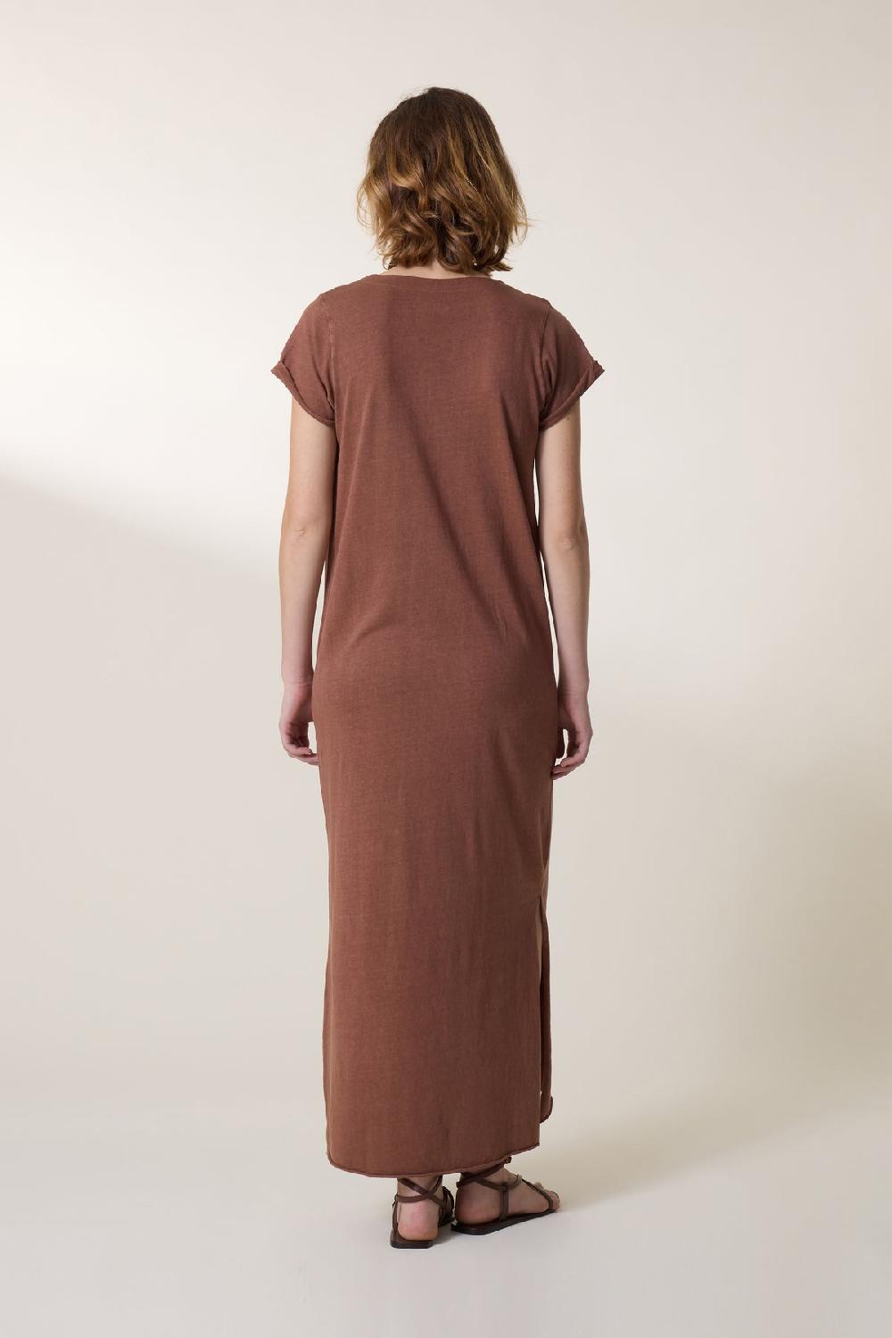 Leon & Harper Robe Reinette Beads Blush