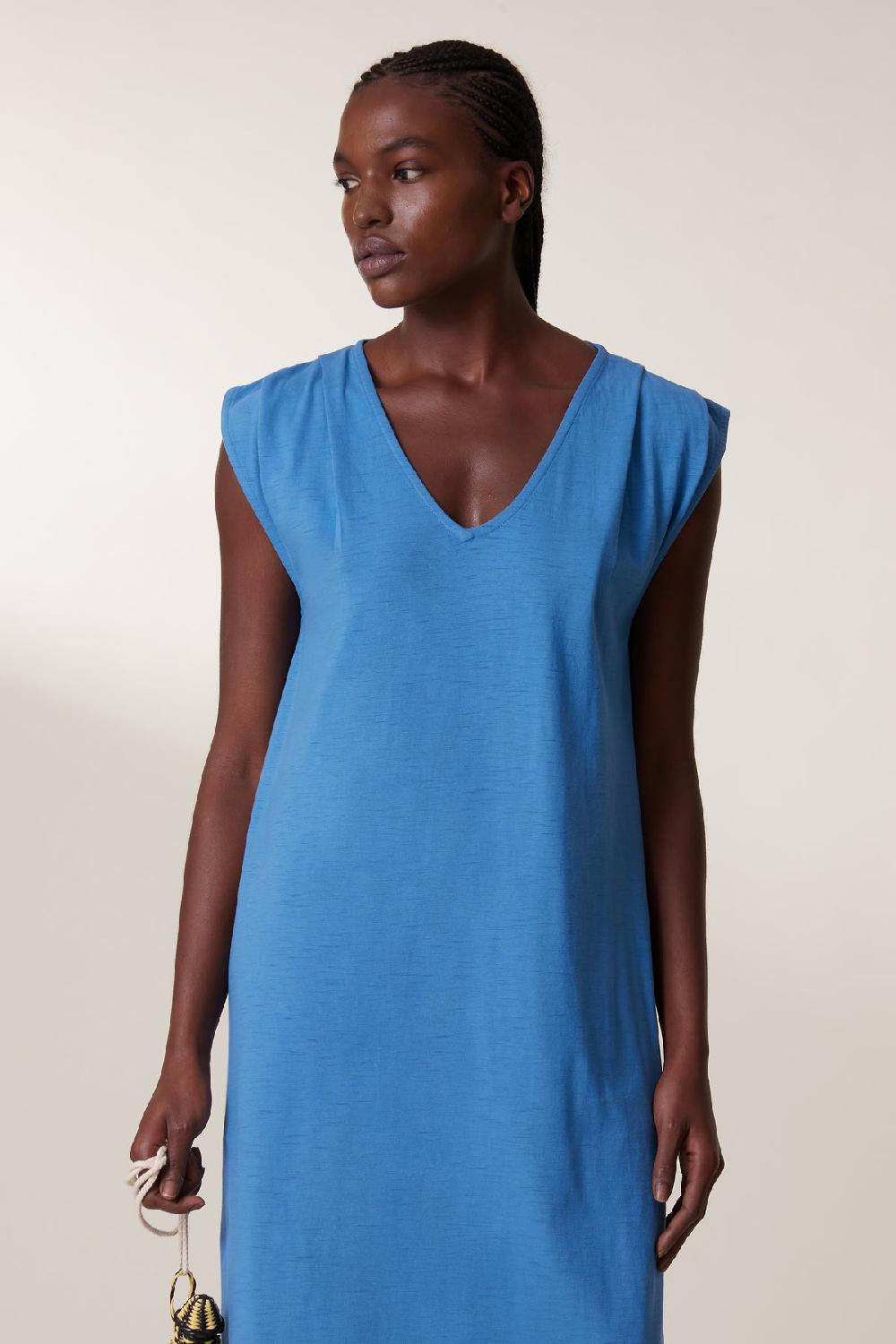 Leon & Harper Robe Requin1 Plain Sea