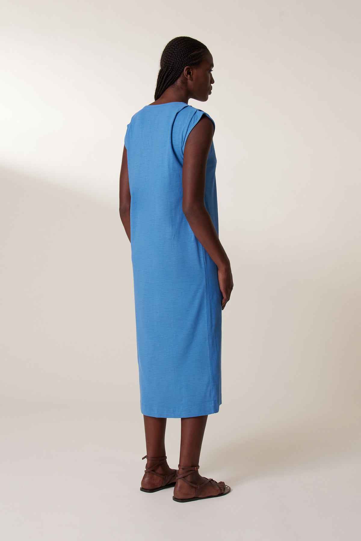 Leon & Harper Robe Requin1 Plain Sea