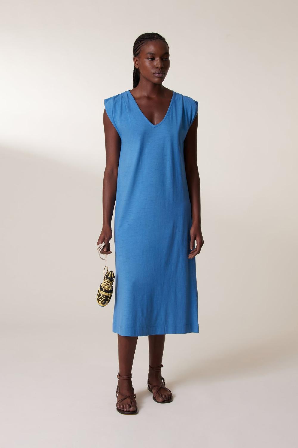 leon & harper Robe Requin1 Plain Sea