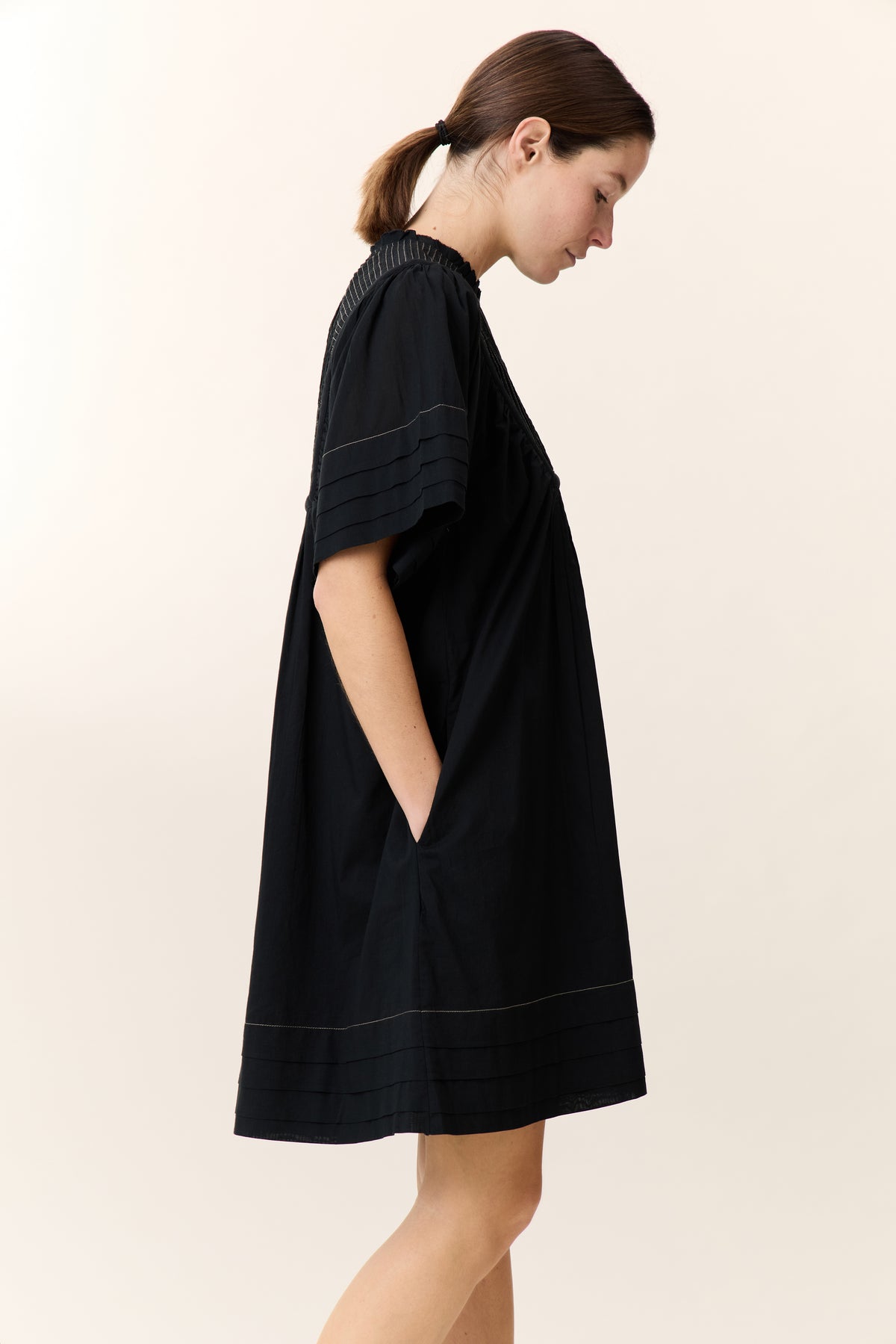 Leon & Harper Robe Rigby Pint Black