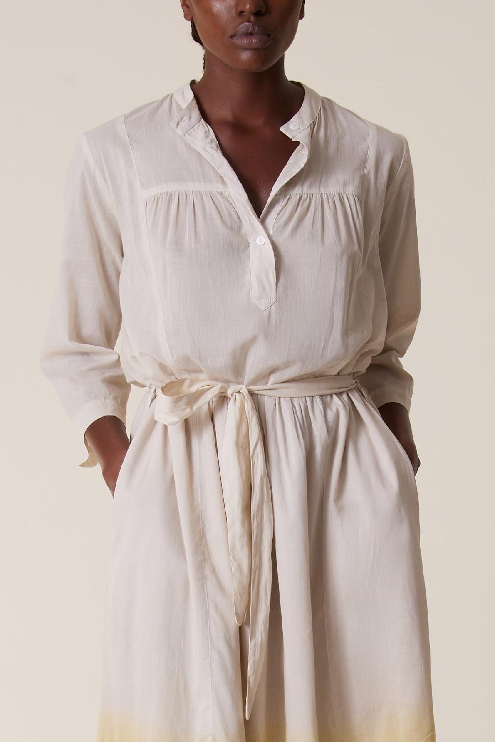 Leon & Harper Robe Rimi T&D Mustard