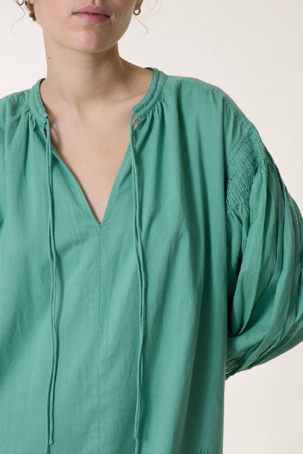 Leon & Harper Robe Rire Plain Celadon