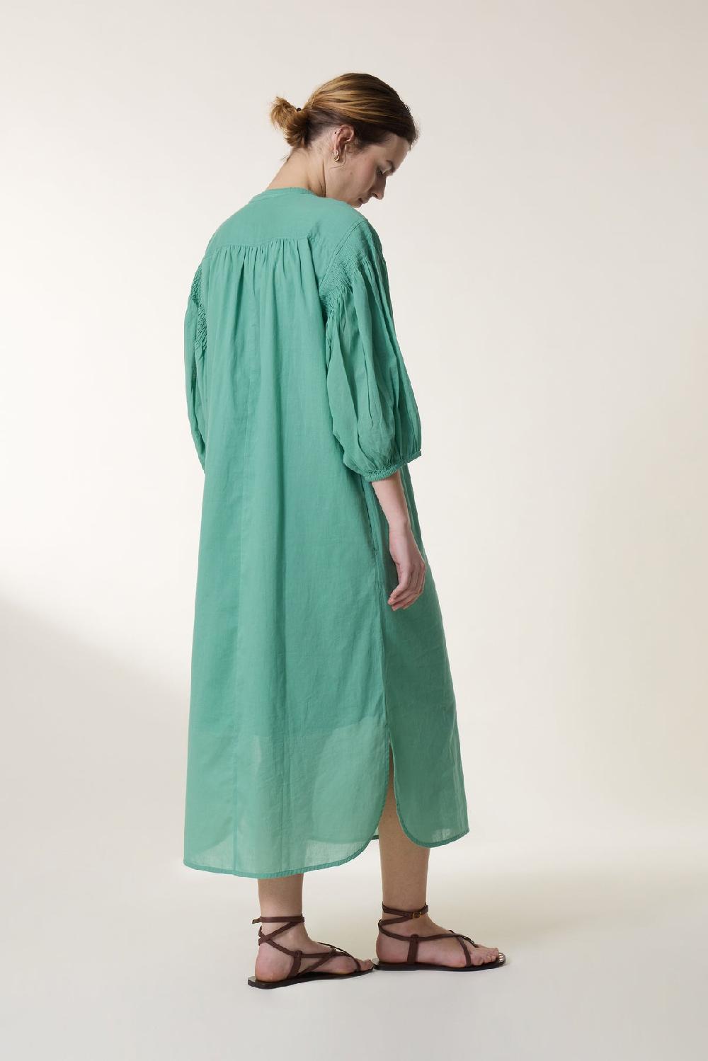 Leon & Harper Robe Rire Plain Celadon