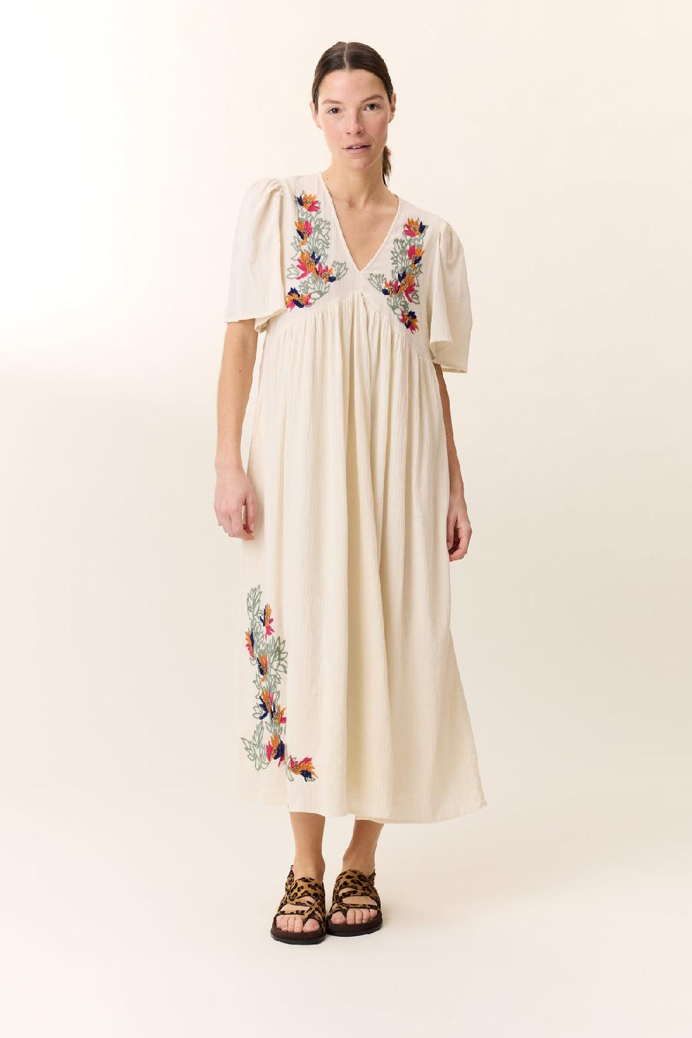 leon & harper Robe Risu Pearl Off White