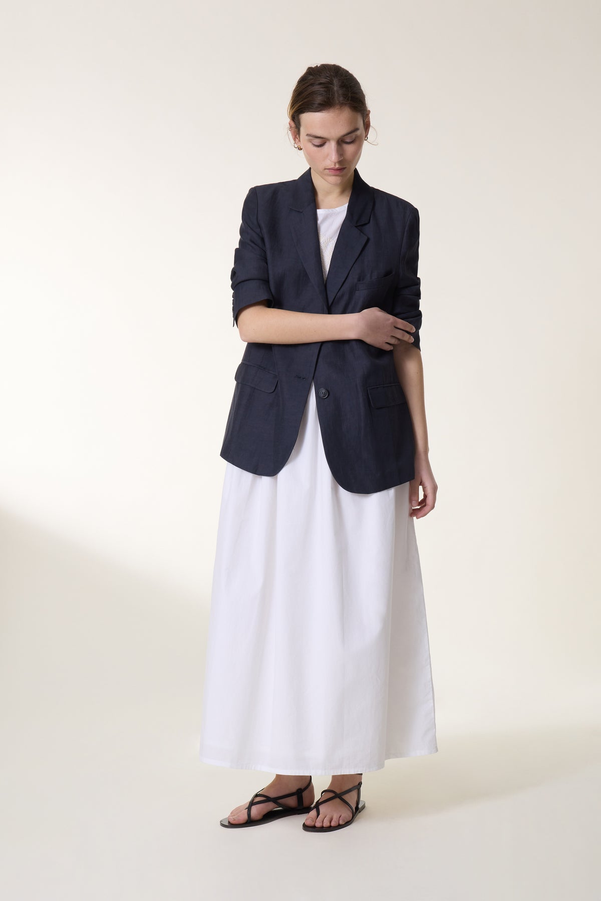 Leon & Harper Robe River Brd White