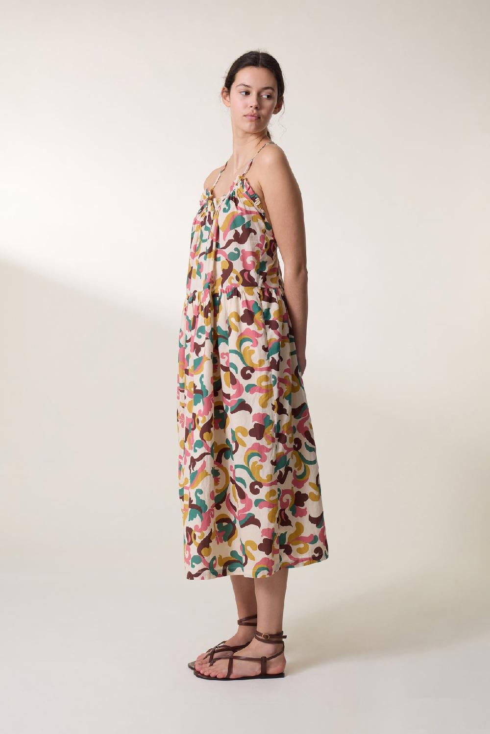 leon & harper Robe Roar Patch Vanilla