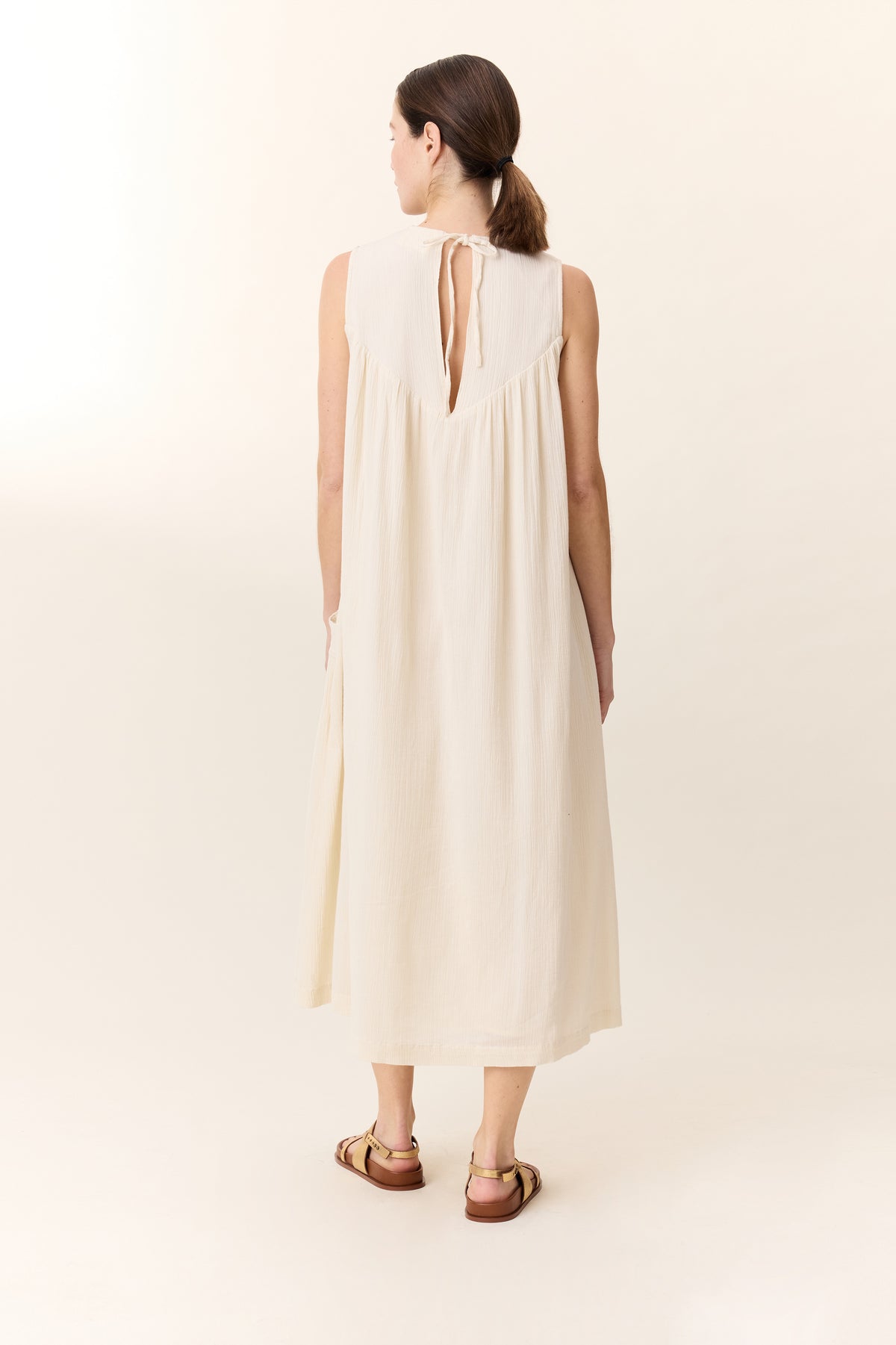 Leon & Harper Robe Robeen Paros Off White