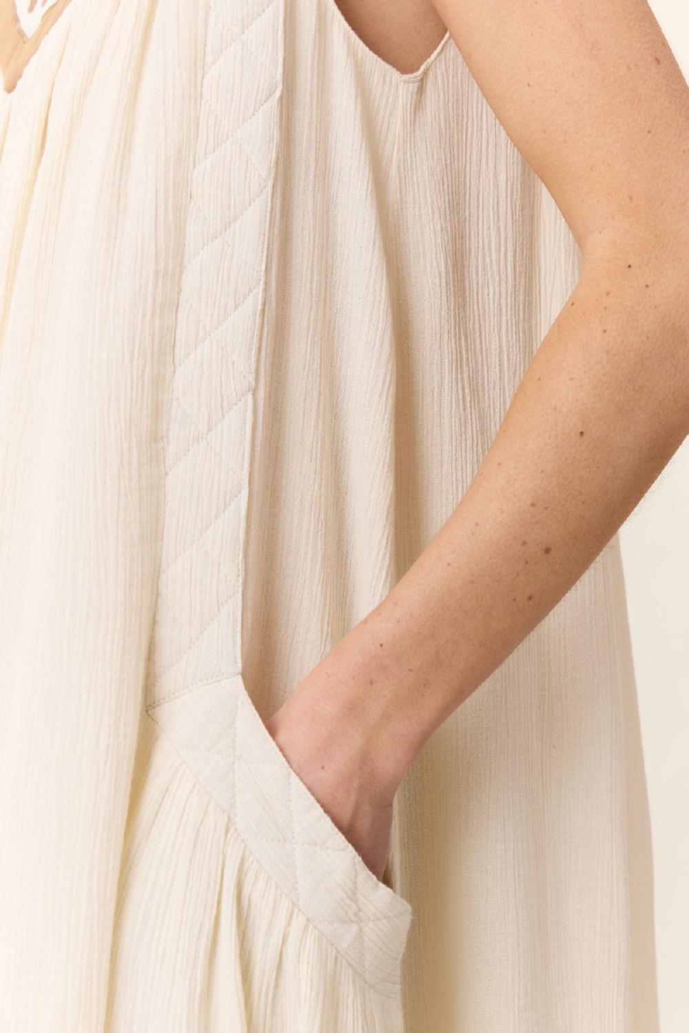 Leon & Harper Robe Robeen Paros Off White