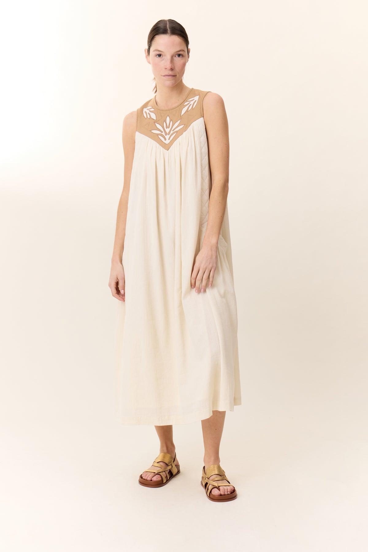 leon & harper Robe Robeen Paros Off White