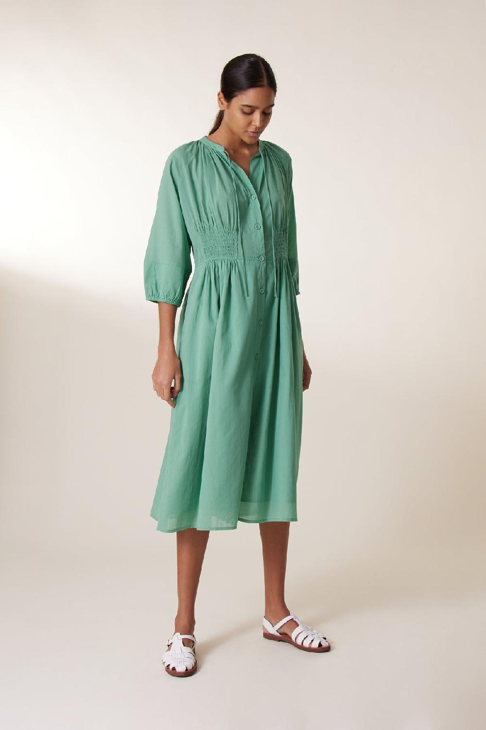 leon & harper Robe Roudy Plain Celadon