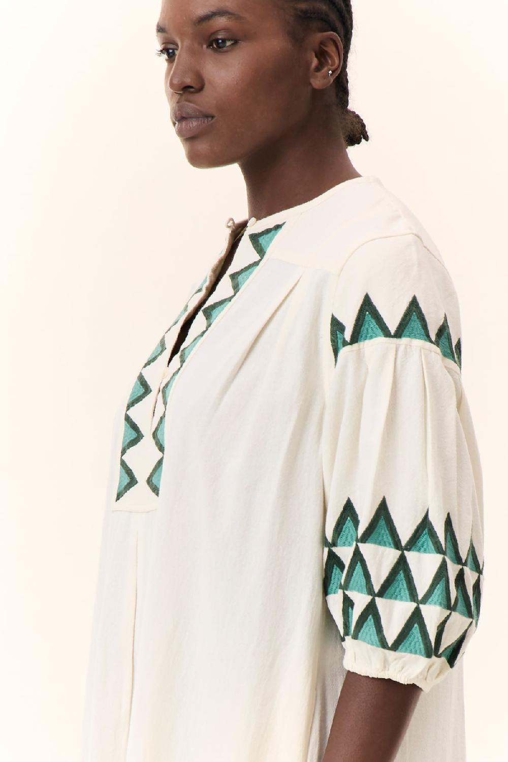 Leon & Harper Robe Rudo Alpha Off White