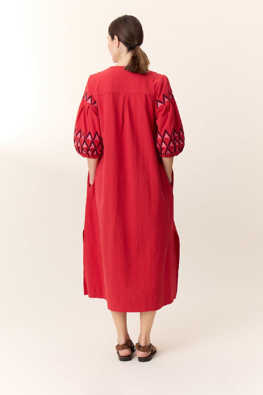 Leon & Harper Robe Rudo Alpha Red
