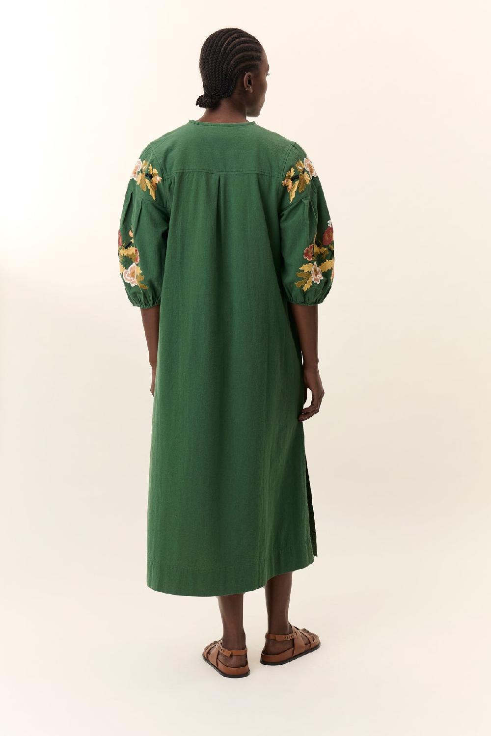 Leon & Harper Robe Rudo Brd Green