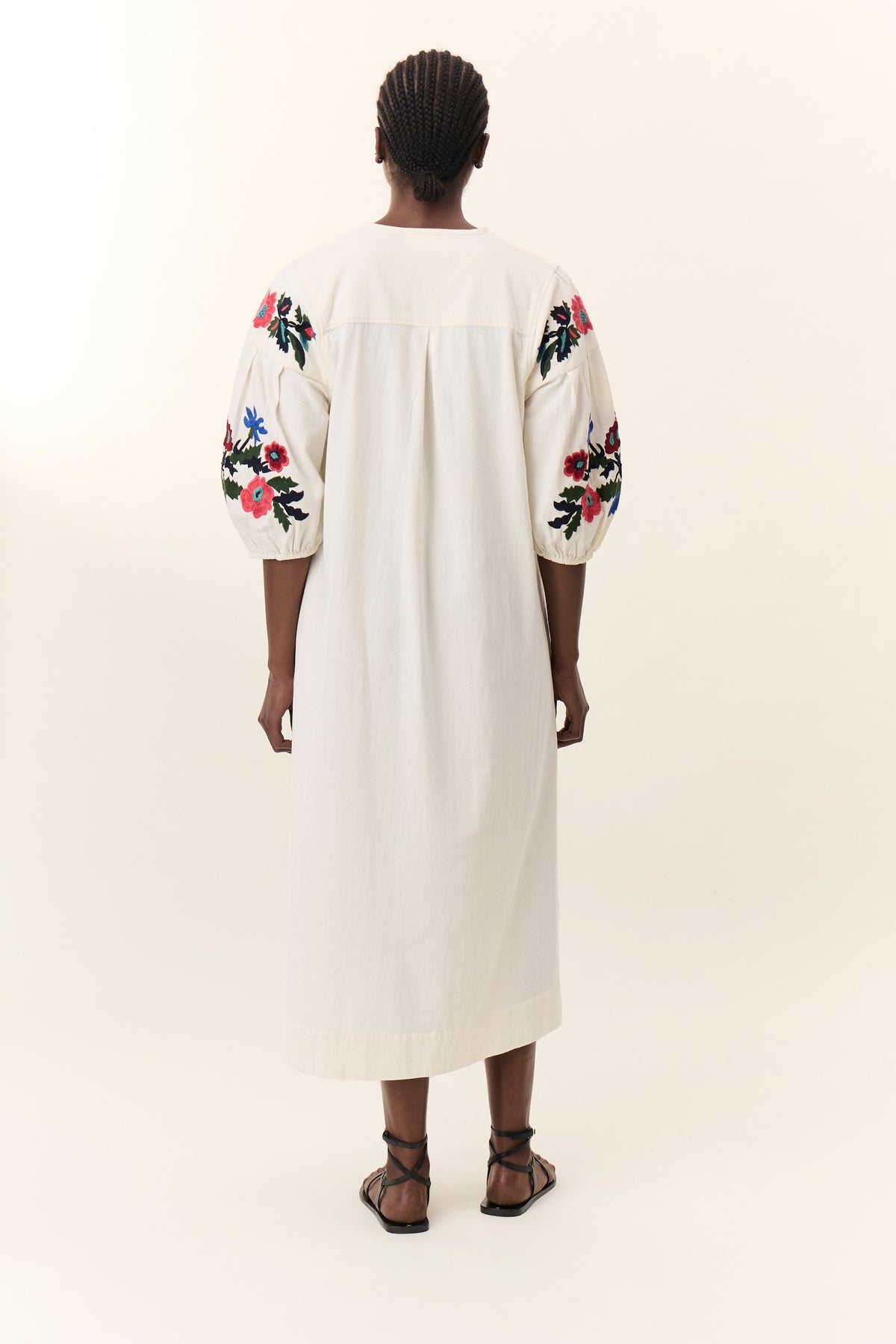 Leon & Harper Robe Rudo Brd Off White