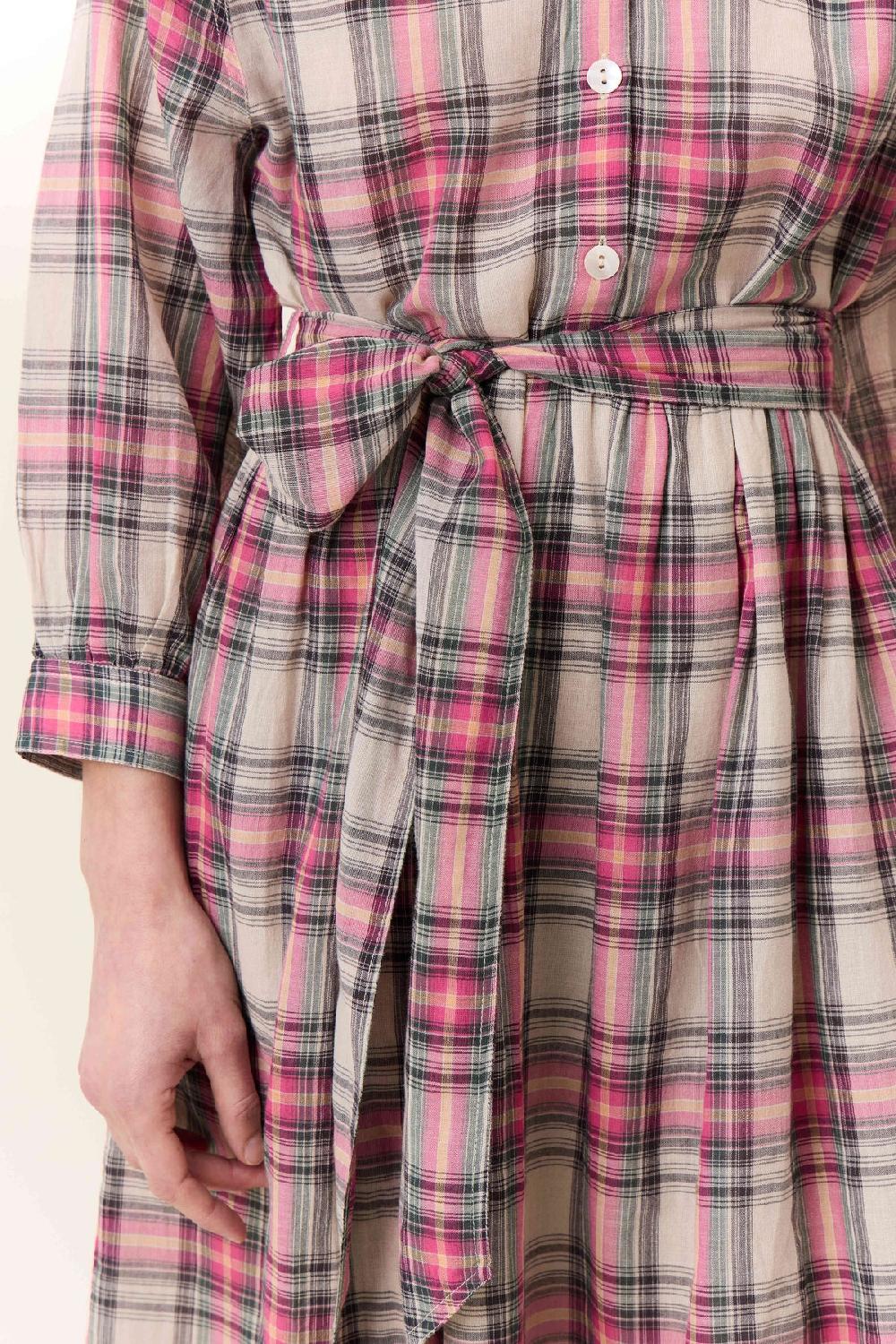 Leon & Harper Robe Runa Crx Pink