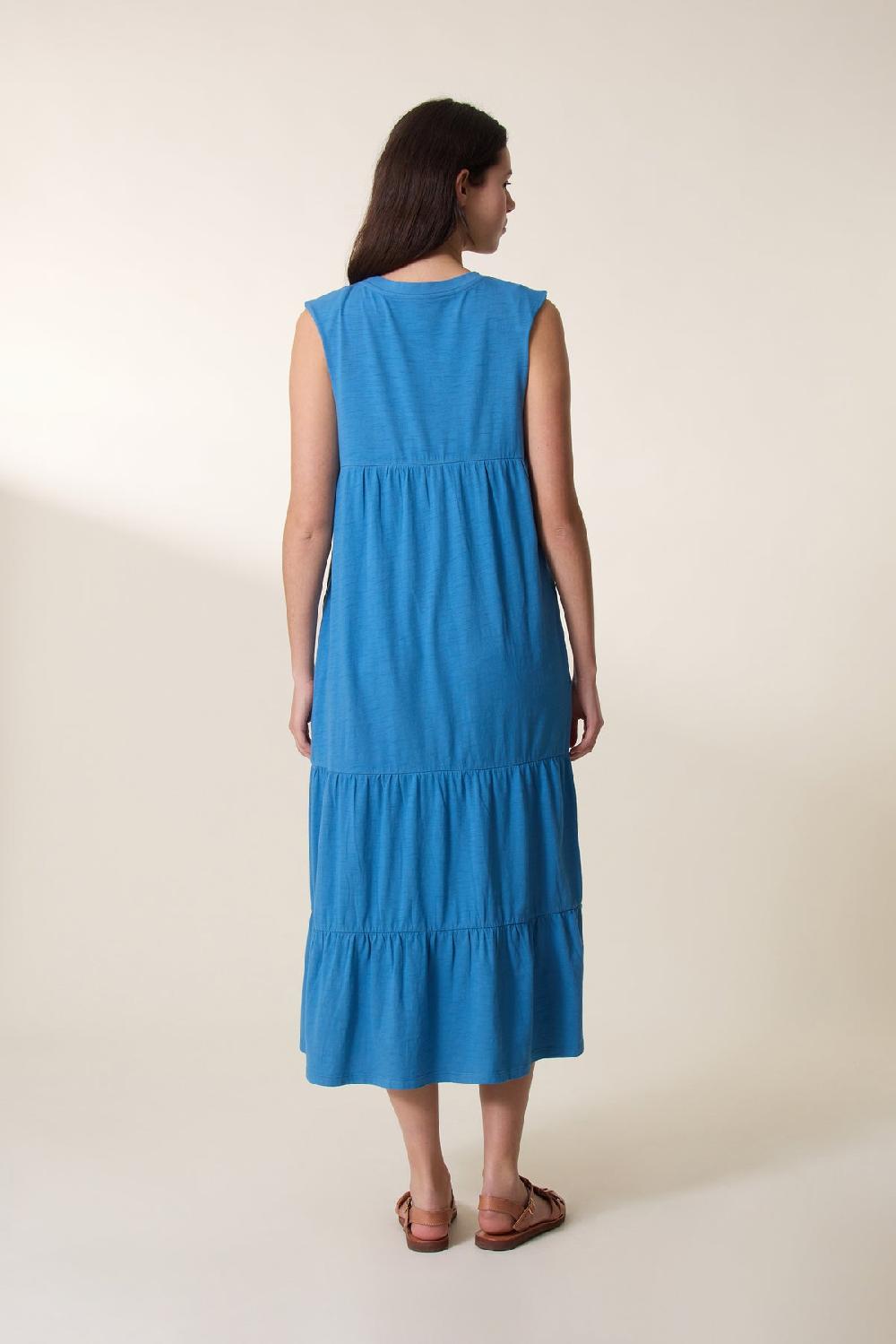 Leon & Harper Robe Ryo Plain Sea