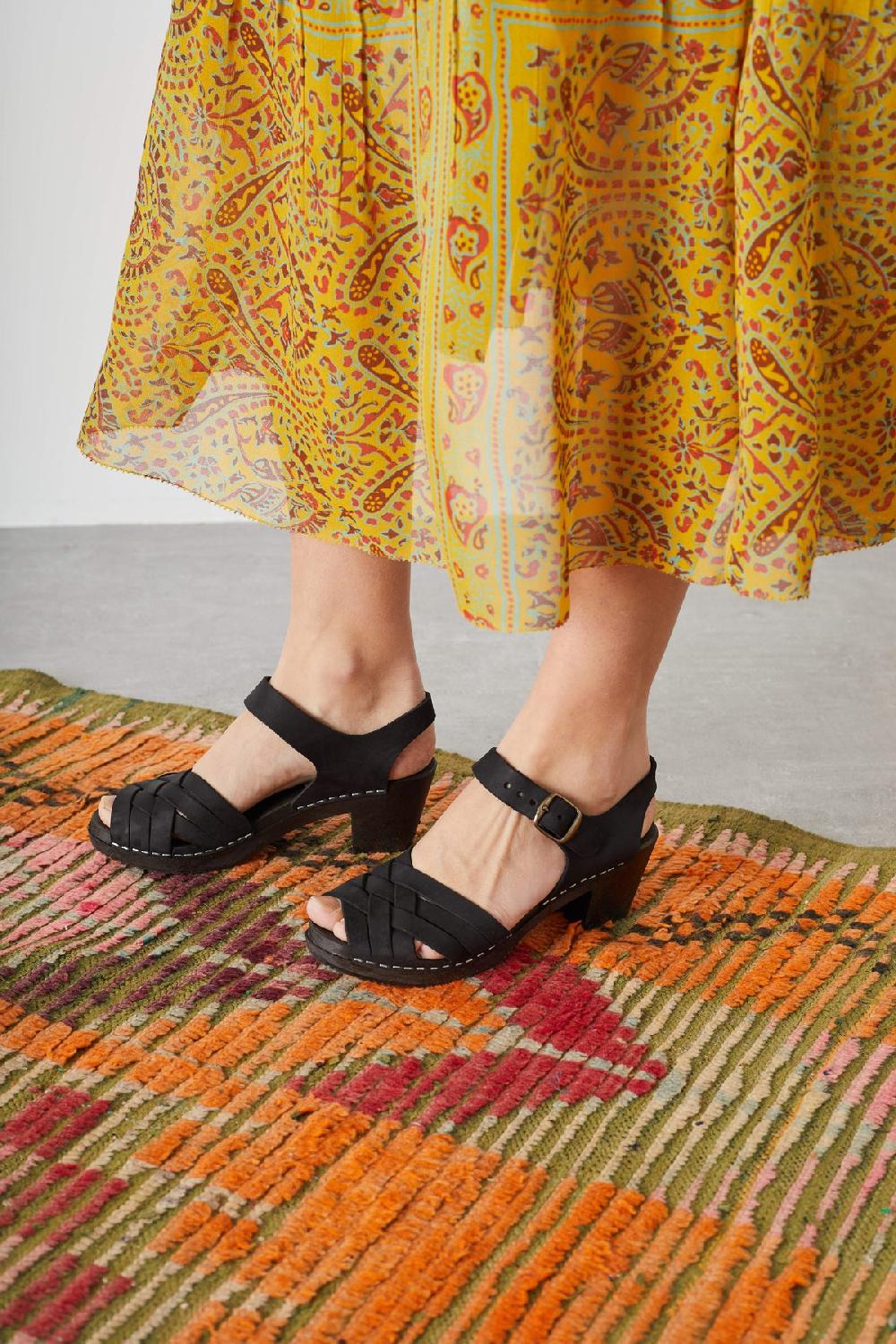 Leon & Harper Sabots Stockholm Black