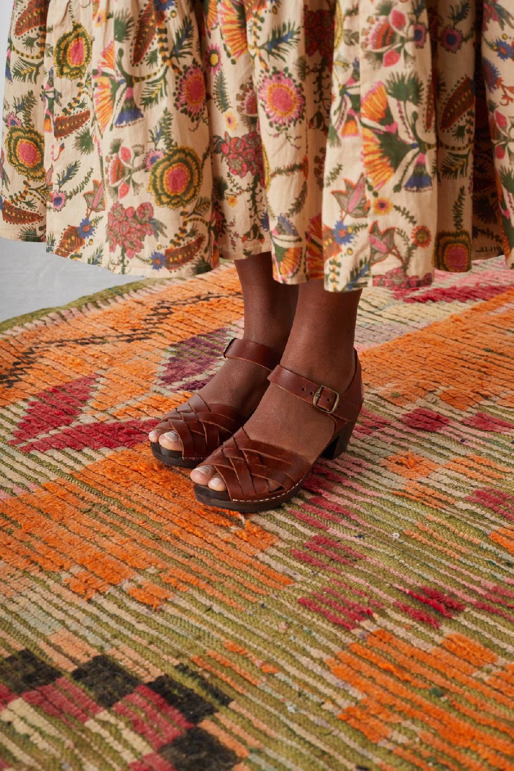 Leon & Harper Sabots Stockholm Brown