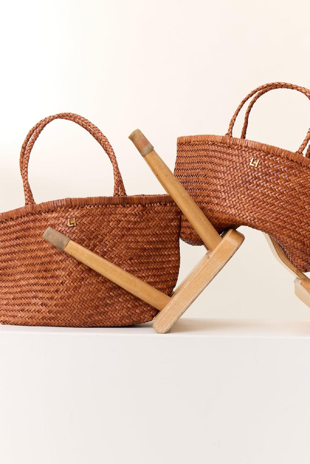 Leon & Harper Sac Aimi Plain Cognac