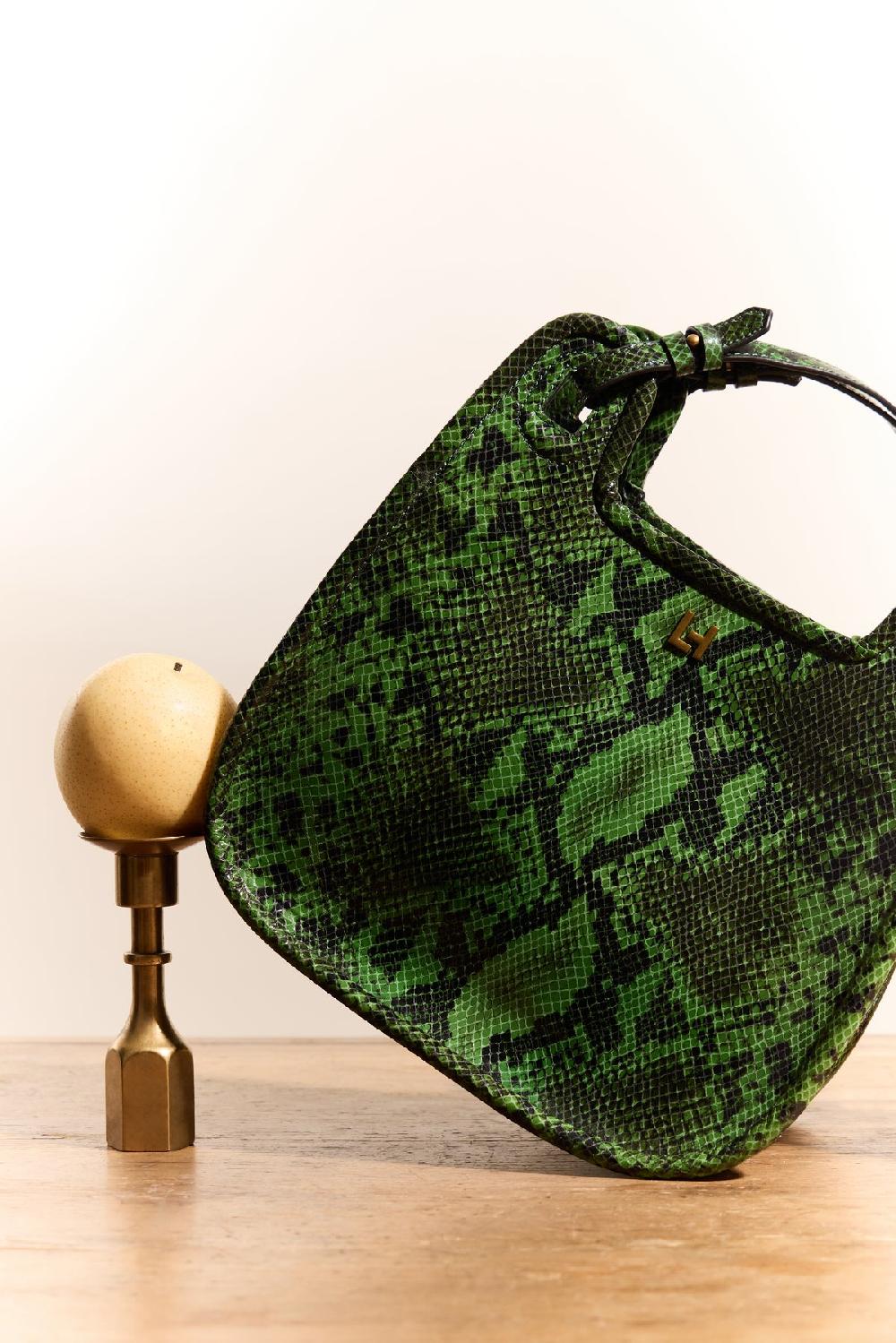 Leon & Harper Sac Frau Pytn Green