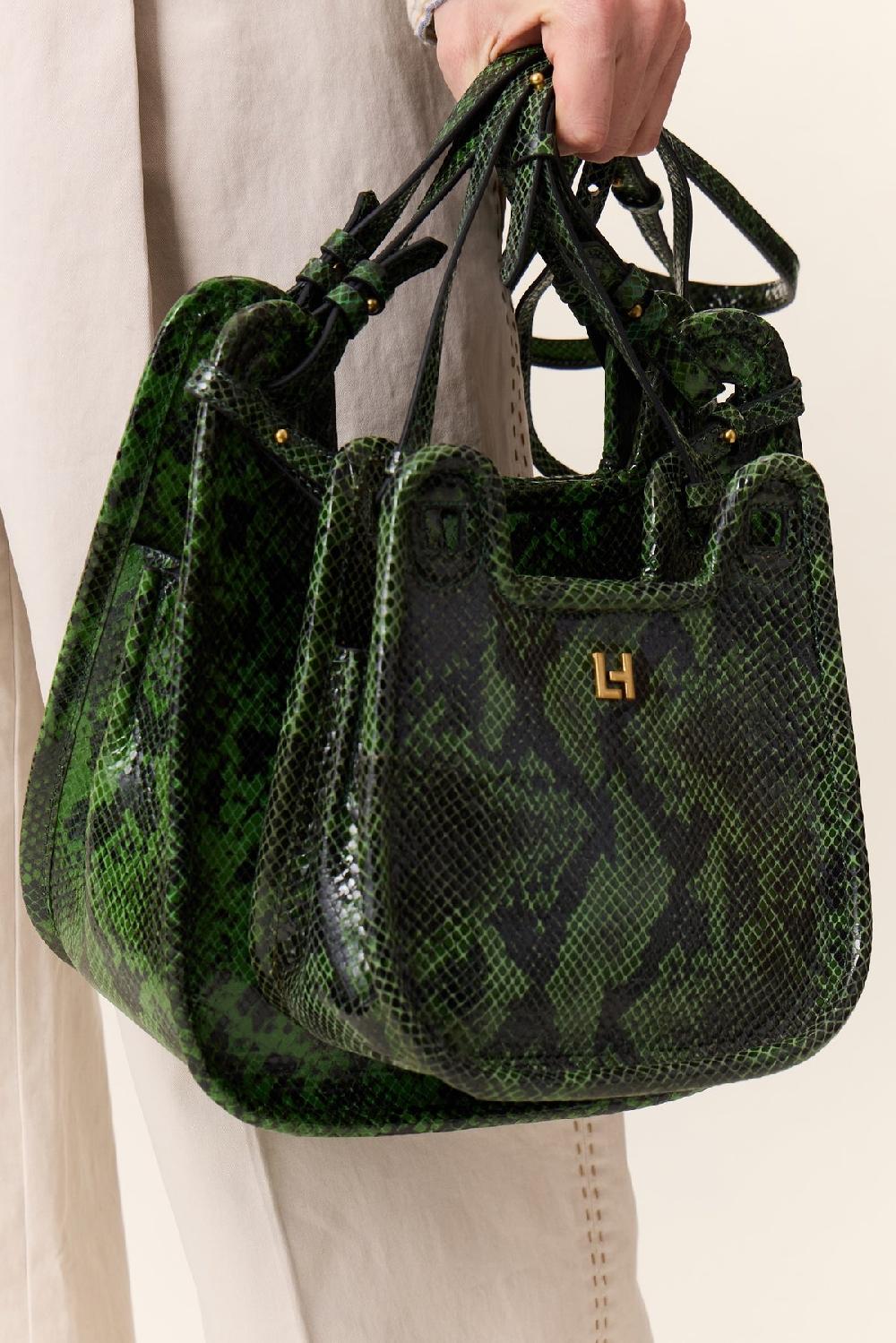 Leon & Harper Sac Frau Pytn Green