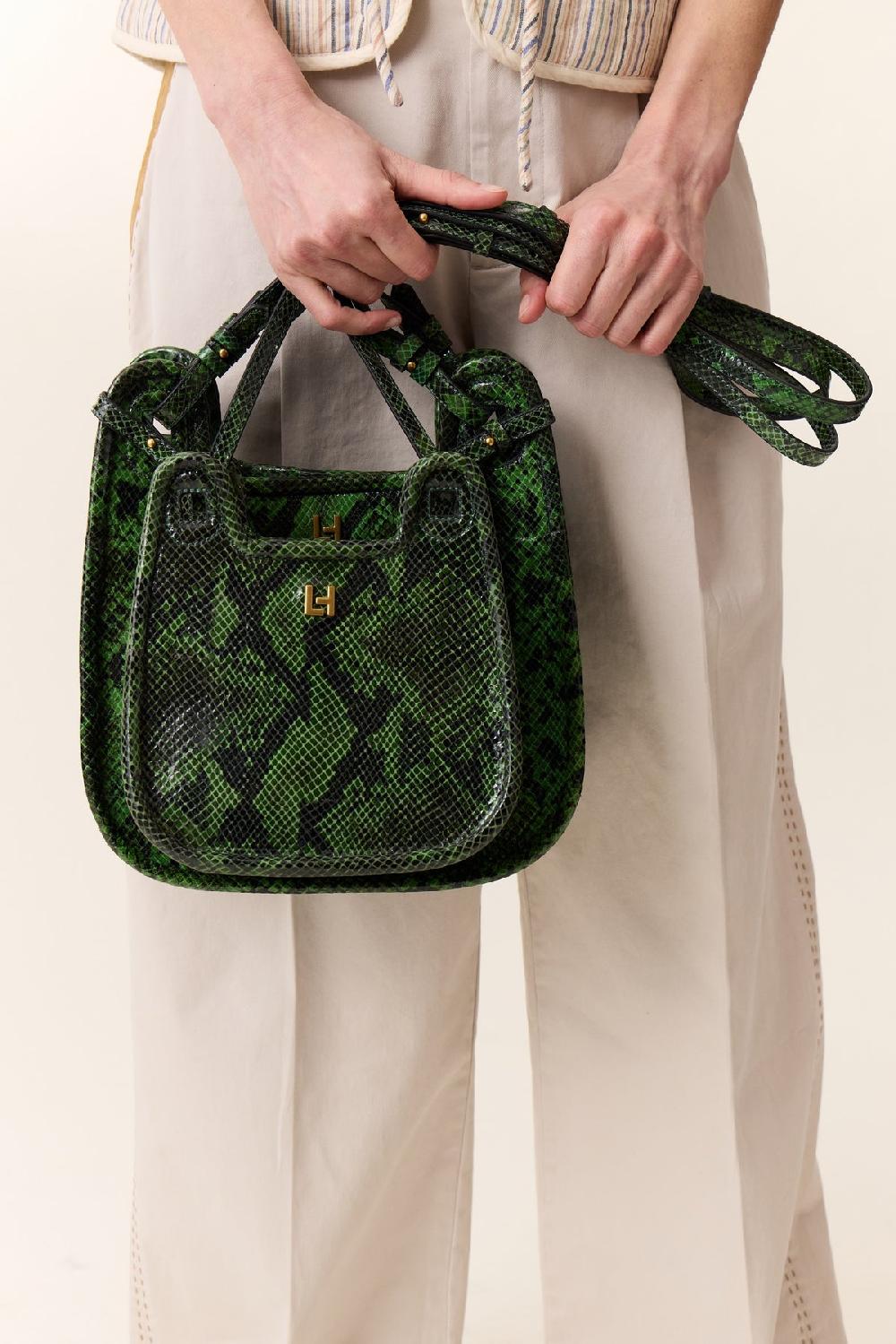 leon & harper Sac Frau Pytn Green