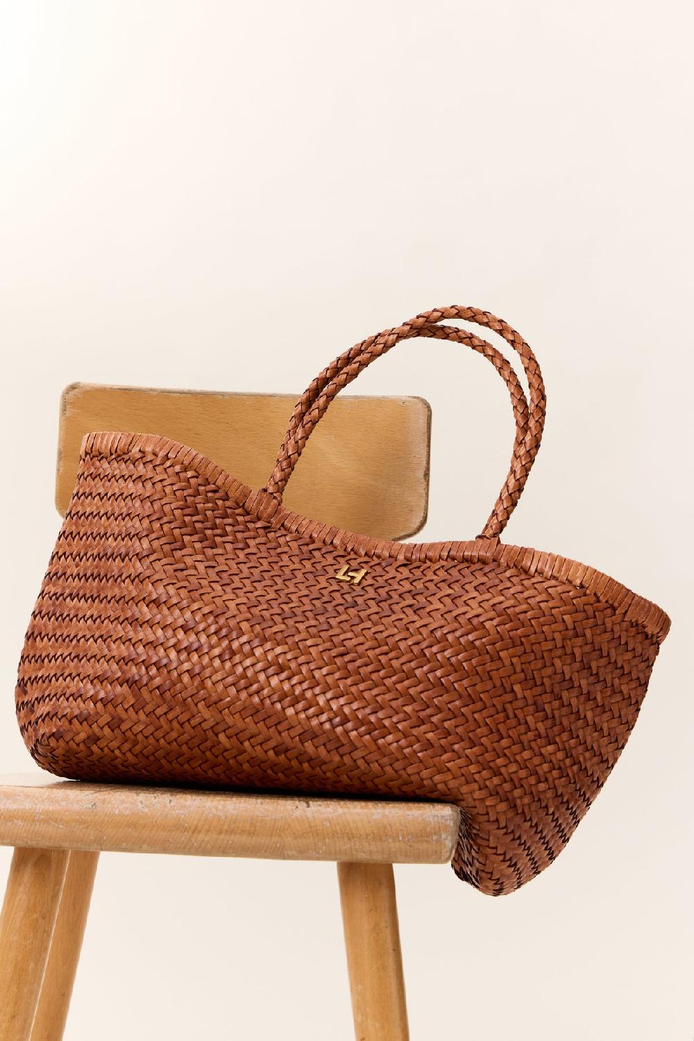 leon & harper Sac Samia Plain Cognac