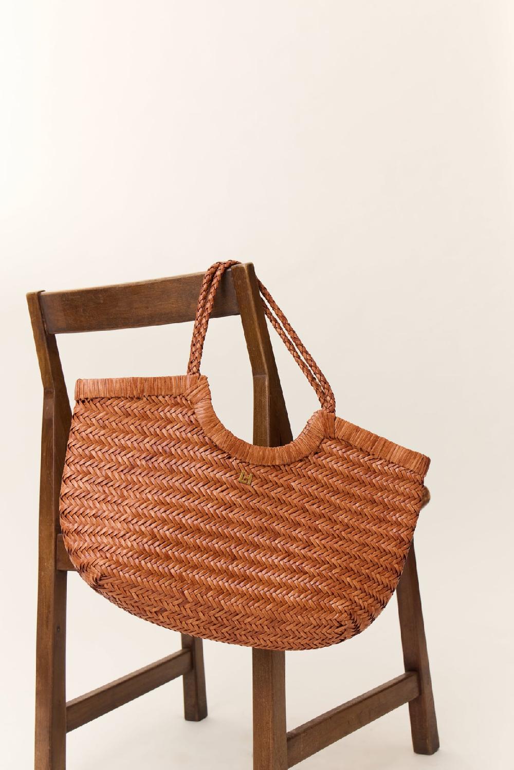 Leon & Harper Sac Yumi Plain Cognac