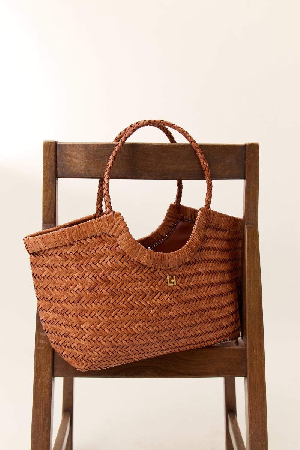 leon & harper Sac Yumi Plain Cognac
