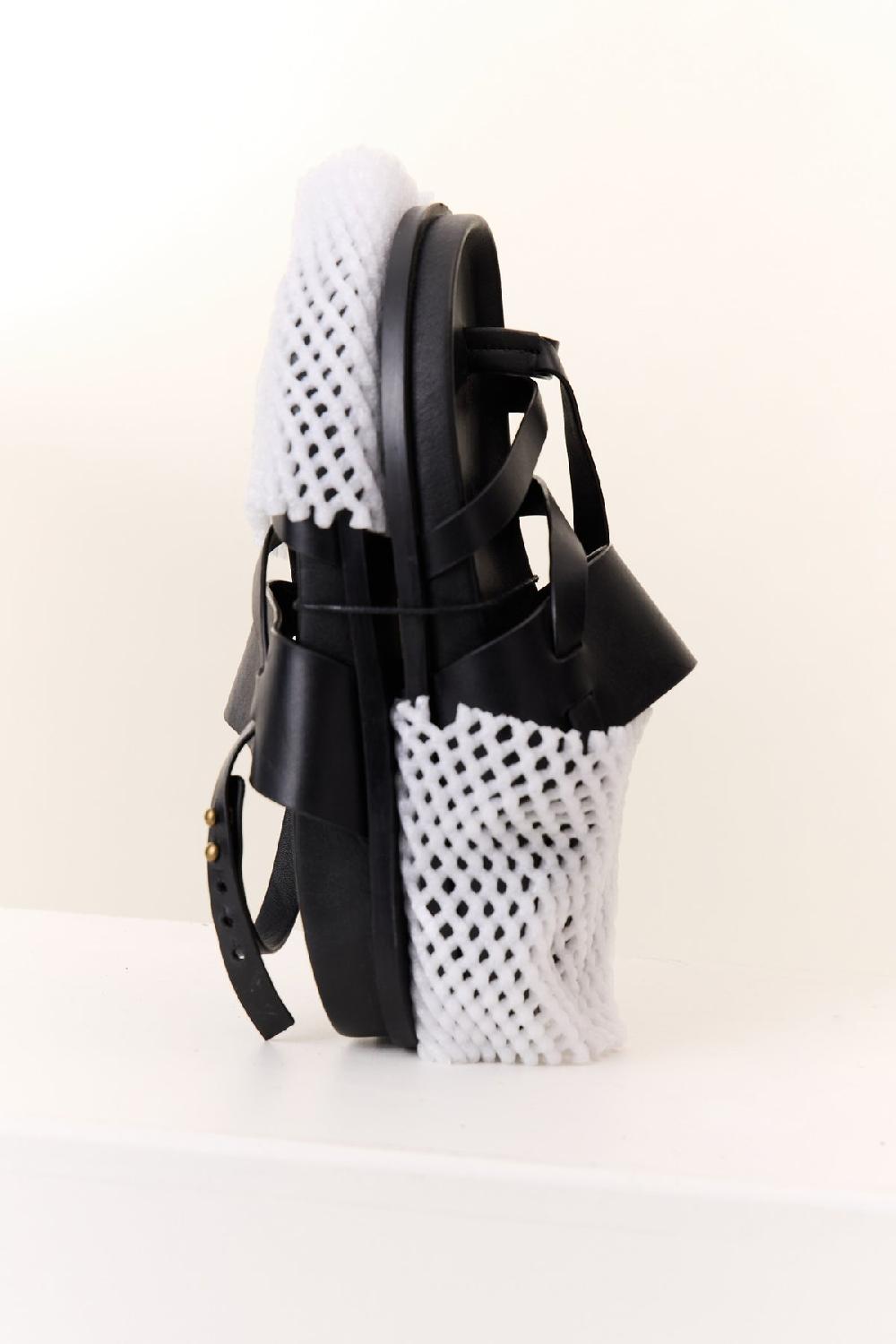 Leon & Harper Sandales Capel Plain Black