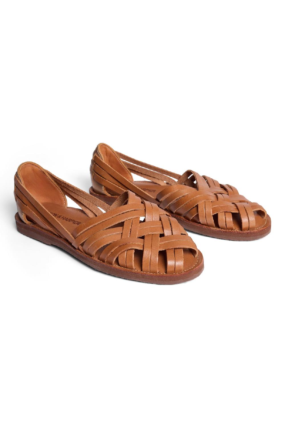 Leon & Harper Sandales Costa PLN Natural