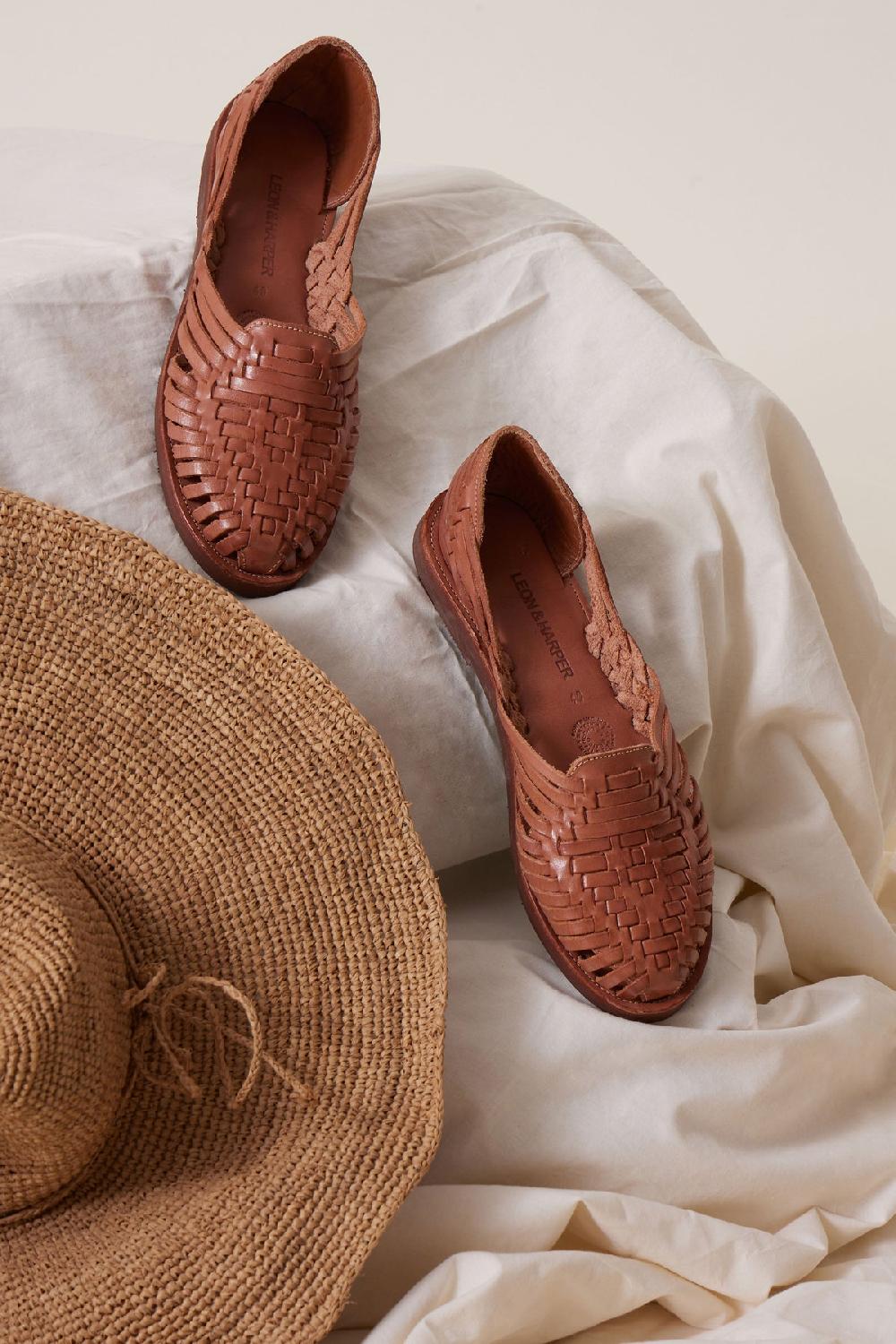 leon & harper Sandales Pachucca P24 Natural